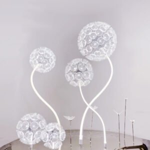 Dandelion light sculpture